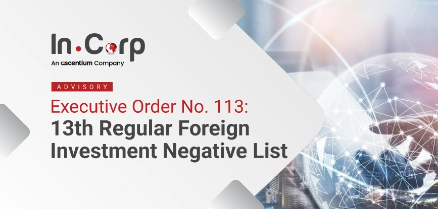 13th Regular Foreign Investment Negative List 13th Regular Foreign Investment Negative List